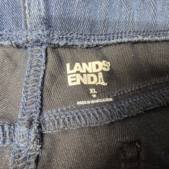 Lands' End Blue Starfish Short Women's Size XL 18 - Picture 3 of 7